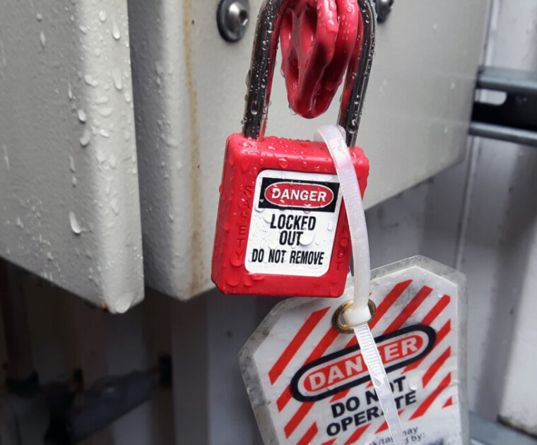 Machine Maintenance Lock OSHA