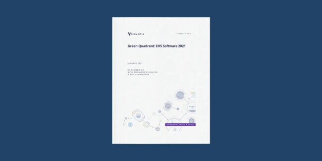 Read the Green Quadrant EHS Software 2021 to get a detailed, fact-based comparison of the most prominent EHS software vendors in the industry.